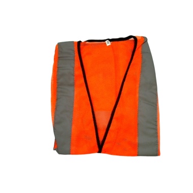 Mesh Hi-viz Safety Vest Orange Ass't Sizes