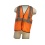 Mesh Hi-viz Safety Vest Orange Ass't Sizes
