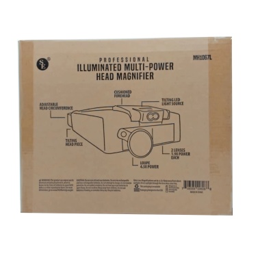Head Magnifier Illuminated Multi-Power
