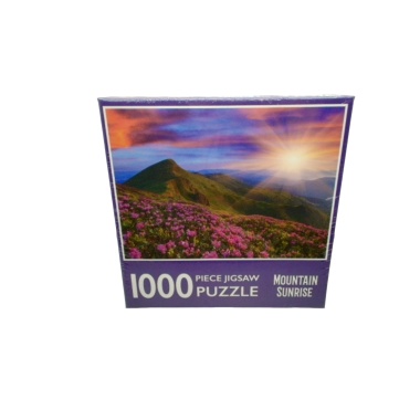 Jigsaw Puzzle 1000pc. Mountain Sunrise