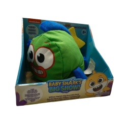 Reversible Plush William Captain Kelp Baby Shark's Big Show