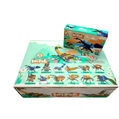 The World Of Insects Building Toy Assorted (EACH SOLD INDIVIDUALLY)