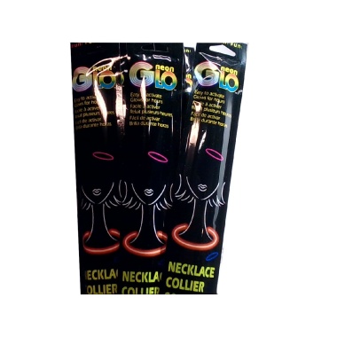 Neon Glo Necklace One-piece 22 .5 colors, 48 display
