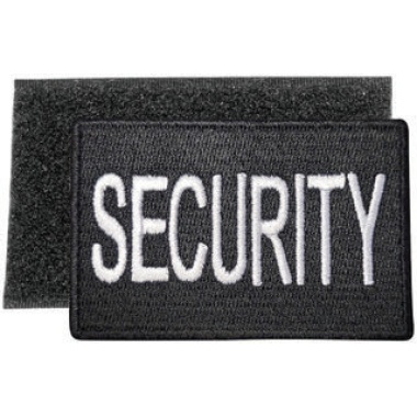 Security Patch - Flexible Fabric Patch With Hook And Loop Backing