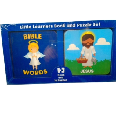 Little Learners Book And Puzzle Set Bible Words