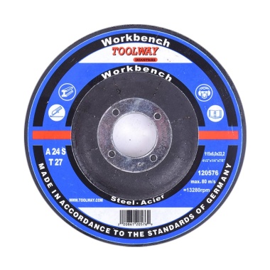 Grinding Wheel 4 1/2 X 1/4 X 7/8 Metal