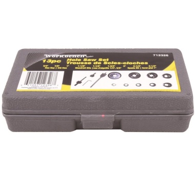 Hole Saw Kit 12 Pc