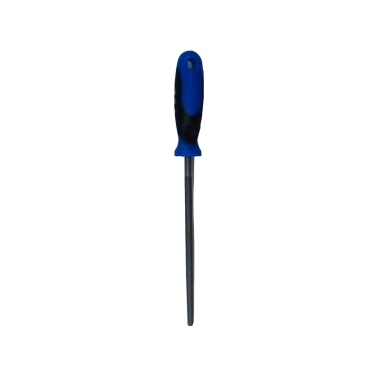 8 Round File W/plastic Handle