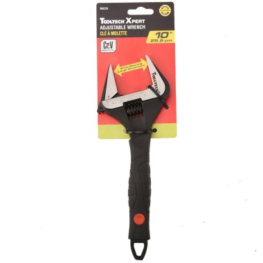 Adjustable Wrench 10in Super-Wide Opening Cr-V