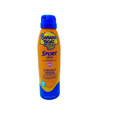 Sunscreen Spray Clear 170g. Sport Ultra Banana Boat (endcap)