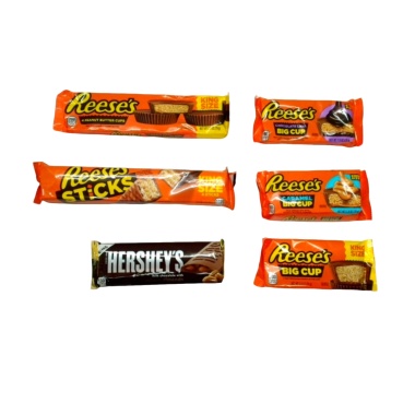 Chocolate Bars Assorted King Size Reese's, Hershey's - each sold individually