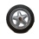 Wheelbarrow Wheel 16'' Flat Free Spoked 5/8 B 6''hub