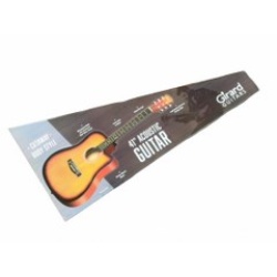 41 Acoustic Guitar Sunburst Girard Guitars"