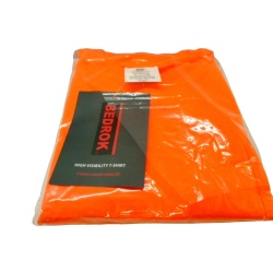 Safety T Shirt Orange High Viz Xl Bedrok