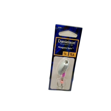 Niagara Spin Jig 3/8oz. Pink & White Danielson