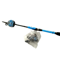 Fishing Rod Ready 2 Fish Plus River 39pc. Set 7' South Bend