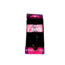 Hair Elastics 62pk. Black Ouchless Goody
