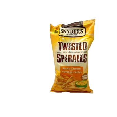 Twisted Pretzel Sticks Nacho Cheese Flavour 340g. Snyder's