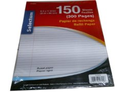 150 Sheet Ruled Refill Paper