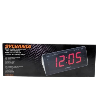 Alarm Clock Radio Digital 1.8 Jumbo Digits