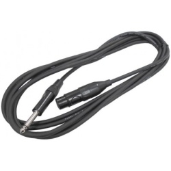 cable XLR female to 1/4 mono - 12 feet"
