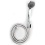 Hand Shower ABS Chrome 2 Spray Patterns 1.5m Flexible Hose w / Wall Mount