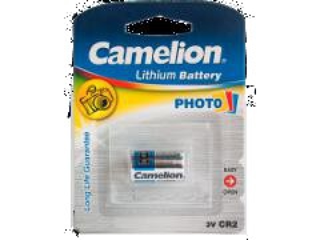 Lithium battery 3 volt CR-2 Camelion