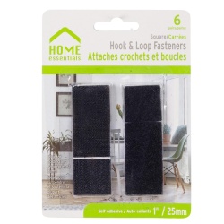 Hook and Loop Fasteners 6 pairs 1 Home Essentials "