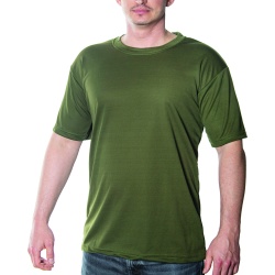 Military T-shirts Small Olive Kwik Dry Short Sleeve