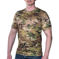 Military T-shirts Xxlarge Uniflage Kwik Dry Short Sleeve