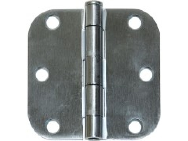 Hinge - door 3 brushed stainless set/2 w/screws\