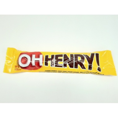 Oh Henry! Chocolate Bar 58g.