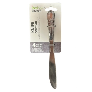 Dinner Knife 4pk Stainless Steel Ideal Kitchen