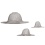 Drain Strainers 3-pc Steel Mesh