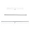 Extendable Curtain Rod w/Holders 28' to 48' 4 colors H.E.