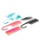 Comb Set 2pc 3 asst: black/pink/turq, hc Stylin