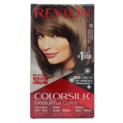 Hair Colour Colorsilk #50 Light Ash Brown Revlon