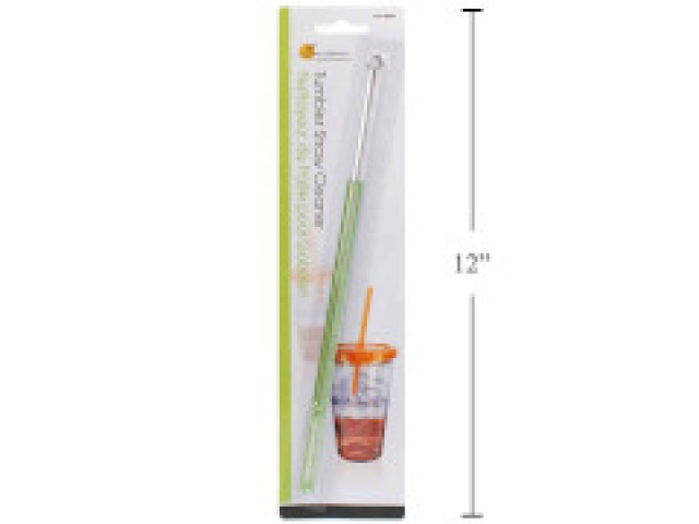 Luciano 10L Tumbler Straw Brush, b/c, 12pcs per bag\