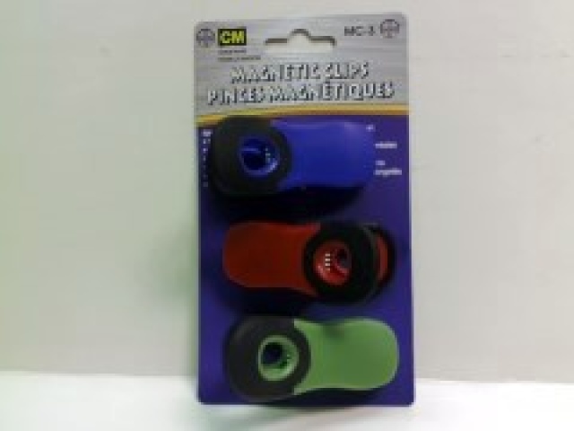 Magnetic clips 3 pack