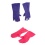 HOUSEHOLD GLOVES ALL PURPOSE HEADER CARD, 2/Colours BLK & PINK Home Essentials