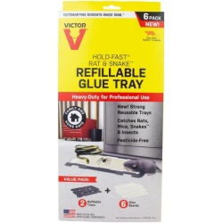 REFILLABLE GLUE TRAY 6PACK VICTOR HOLD-FAST