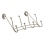 4 Double Hook Arch Pewter Nystrom