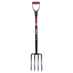 Spading Fork 41in X 4-tine 7.28x11.1 Head Fibreglass D-handle"