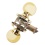passage lock polished brass