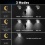 Solar LED Lamp Human Body Induction Motion Sensor With Remote (Model: 217)(display)