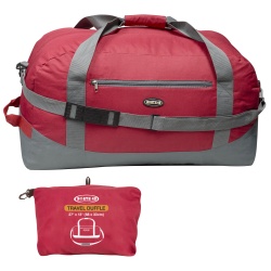 Travel Duffle Bag Red - 27x13"x14""