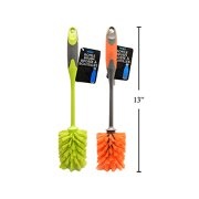 Bottle brush 12.5 inch deluxe 2 assorted colours