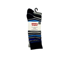 Levi's Crew Socks - Men's 5 Pack Size 10-13