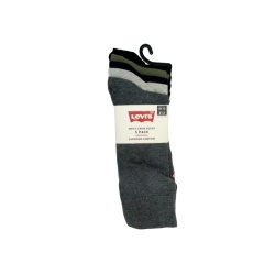 Levi's Crew Socks - Men's 5 Pack Size 10-13
