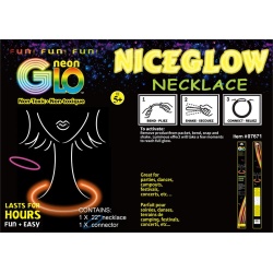 Neon Glo Necklace One-piece 22 .5 colors, 48 display"